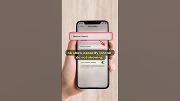 How to fix iPhone battery health is not showing