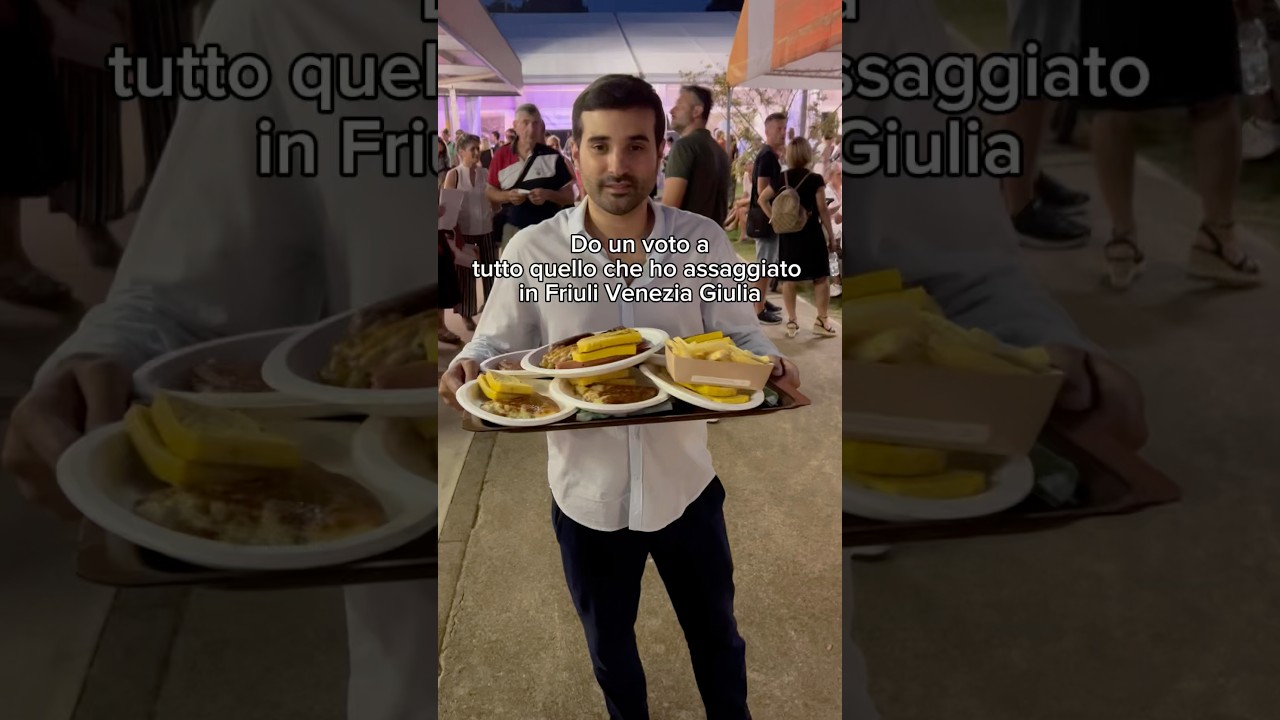VOTO IL CIBO DEL FRIULI VENEZIA GIULIA 🍽️