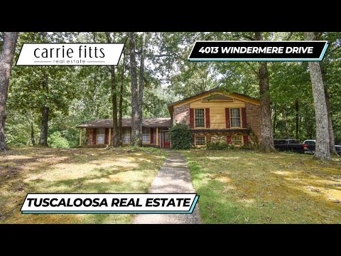 4013 Windermere Drive, Tuscaloosa, AL home video tour