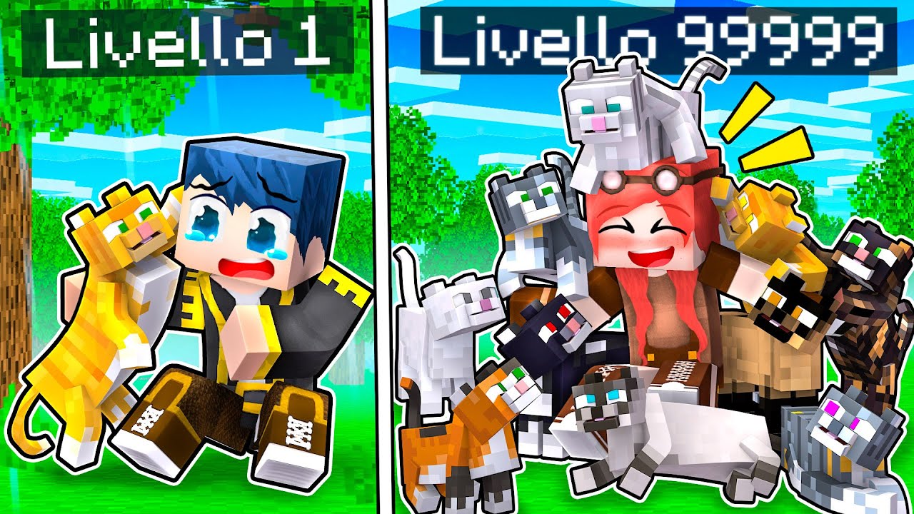 GATTO DA 1€ VS GATTO DA 1.000.000€! - MINECRAFT