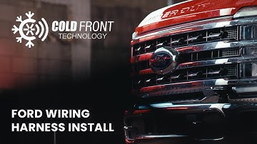 Ford Wiring Harness Installation | Cold Front Technology | BOSS Snowplow