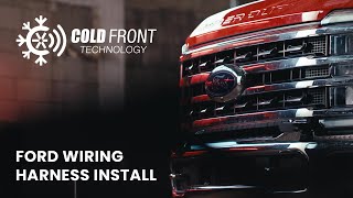 Ford Wiring Harness Installation | Cold Front Technology | BOSS Snowplow