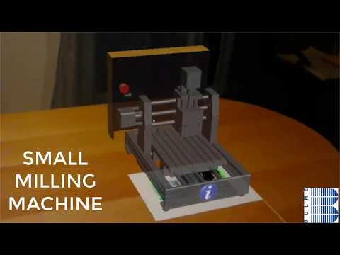 Hololens - milling machine (Vuforia Studio)