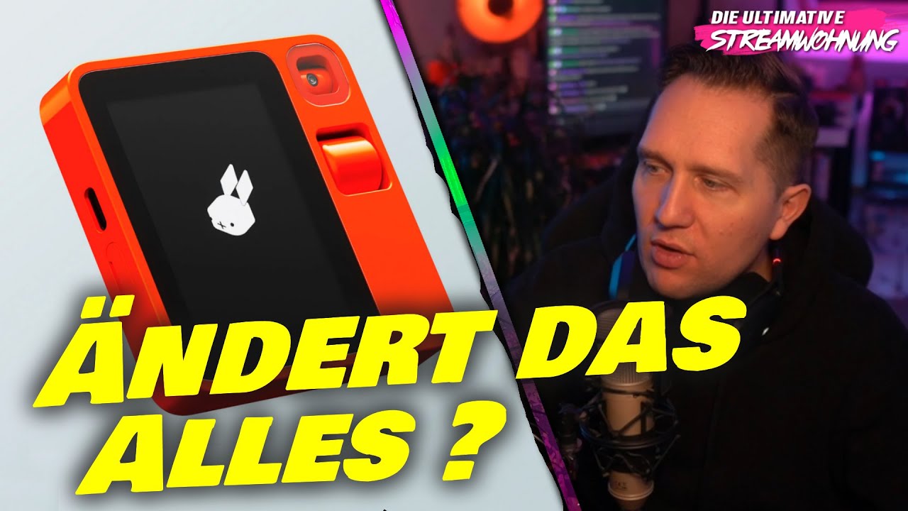 Ist das DIE Technik Revolution ? Rabbit R1 | Reaktion Streamwohnungtv ...