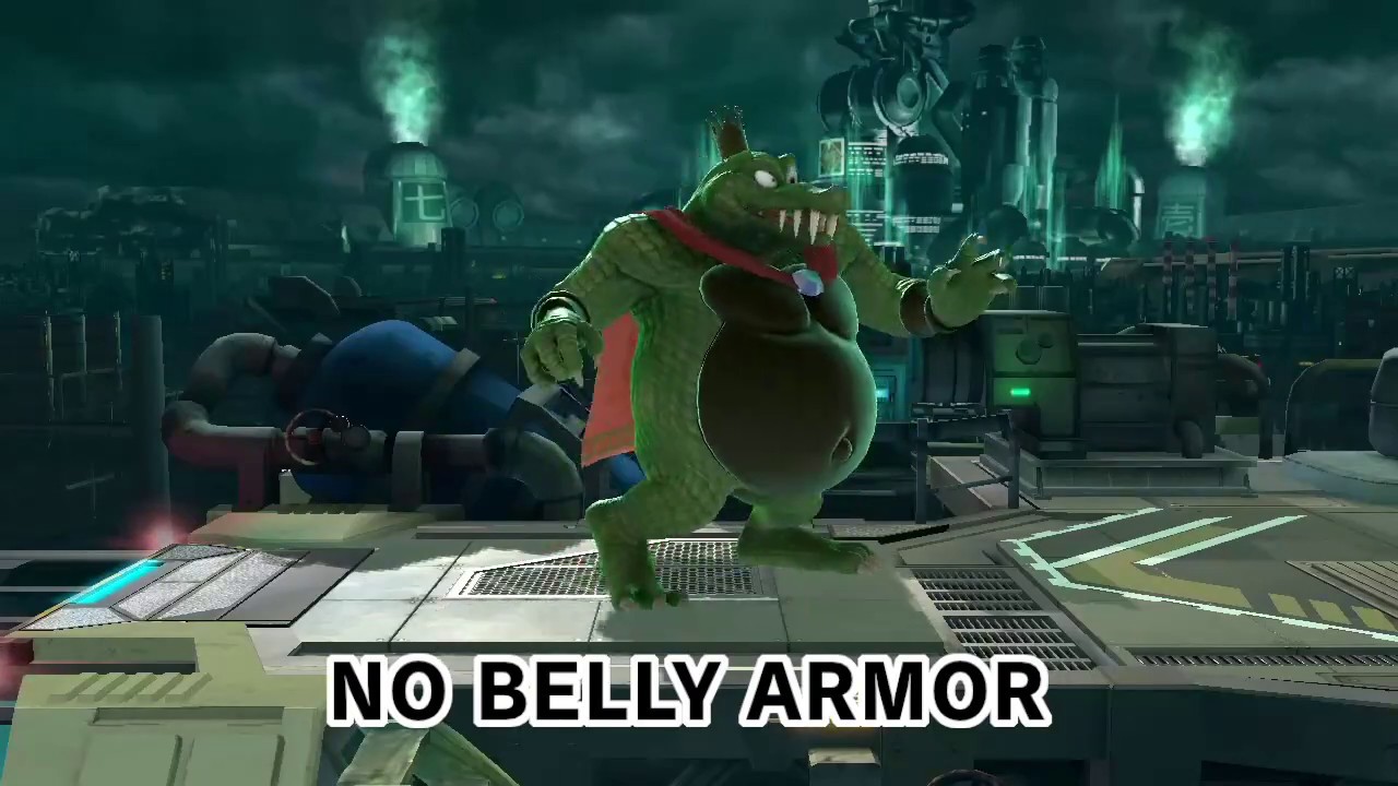 King K Rool without Belly Armor YouTube