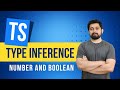 Number, boolean and type inference