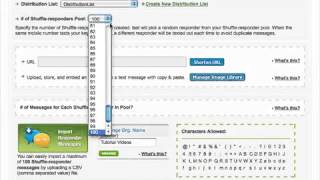 Shuffle Responder - SMSTextAlert.com Platform Walkthrough screenshot 1