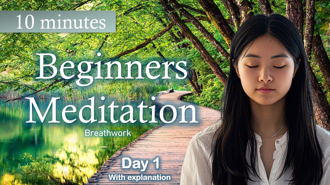 LEARN THE BASICS OF MEDITATING | Regain control over your live | Guided beginner mini course