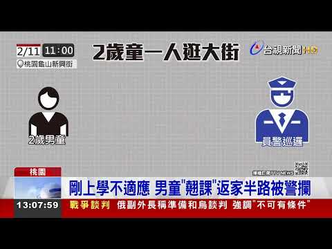 2歲男童獨逛大街 波麗士一問竟是「翹課」