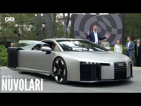 Audi NUVOLARI: 1st Supercar with a High-Performance Hybrid Powertrain