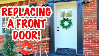 How to replace a front door