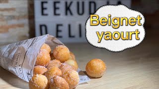 Beignet yaourt simple et rapide a faire