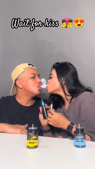 couple vape tricks hookah bar song hukka smoke ringger shorts #shorts #trending