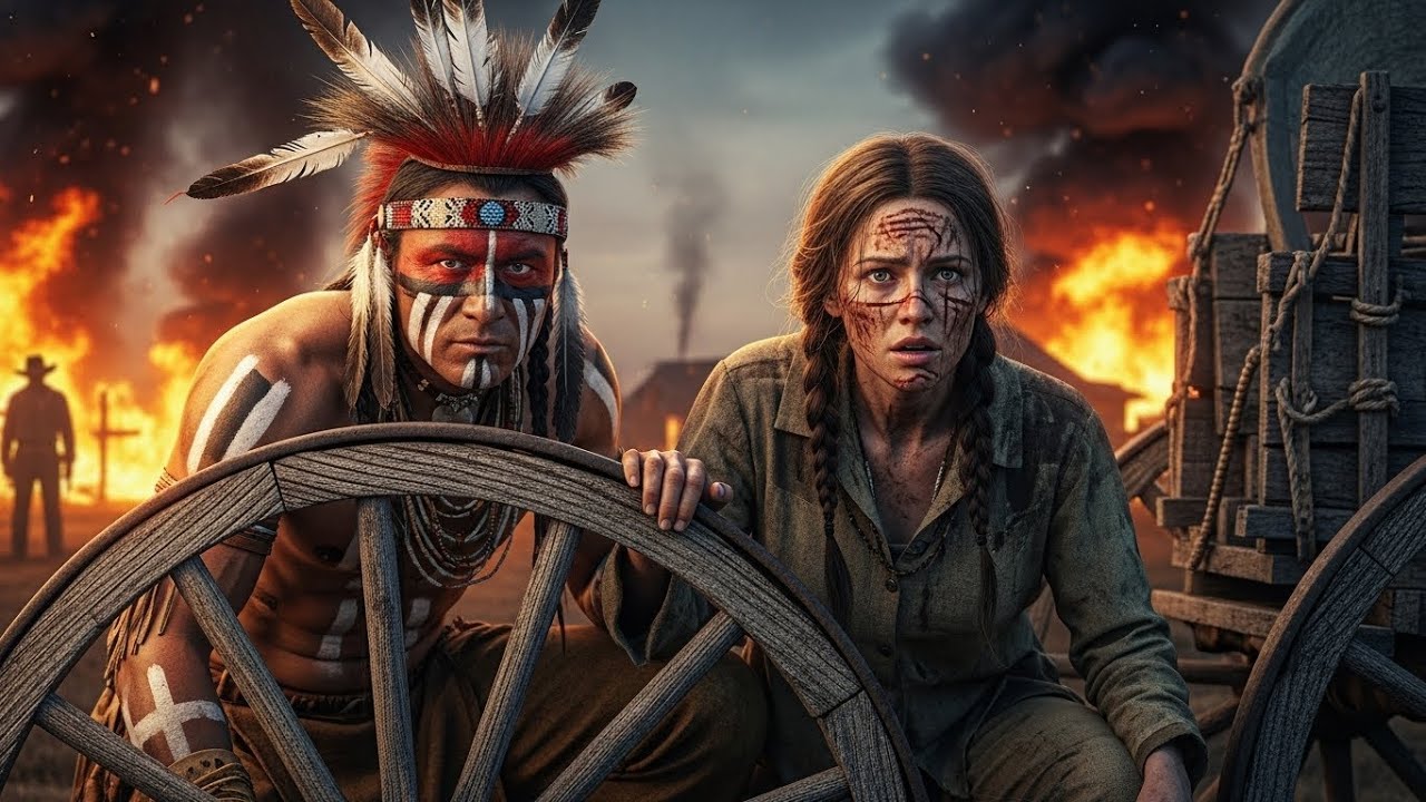A Wagon Massacre’s Lone Survivor Captured—Until a Lakota Tracker Fought Back