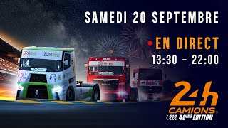 🔴 24 Heures Camions 2025 - DIRECT SAMEDI 20 SEPTEMBRE