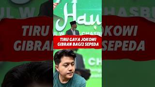 Gibran shares bicycles #failedgraduate #jokowi #prabowo #gibran