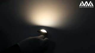 00364-BKWH Marine LED Courtesy Light Demo | AAA Warm White IP67 Boat Step & Deck Lighting