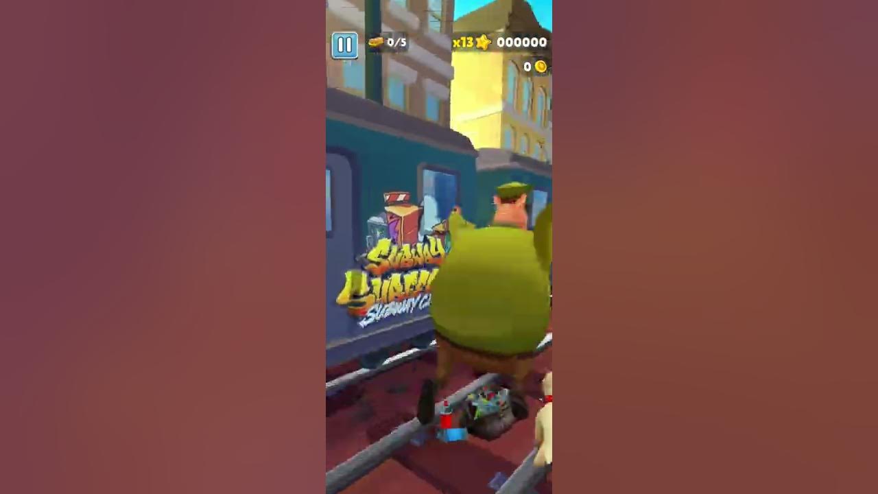 WR TOP 1 - SPEEDRUN SUBWAY SURFERS (1 HOUR!!!!) NO COINS KEYS - TiagoRoMine  