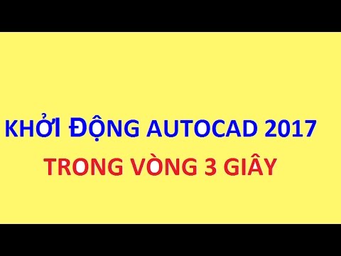 Video: Cách Chạy AutoCAD Năm