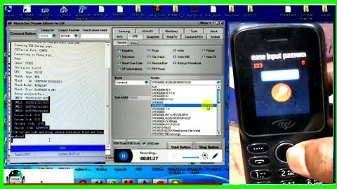 itel it2163 password reset miracle box