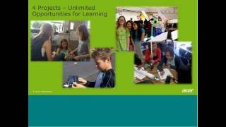 Creating STEAM Project Based Learning Environments Using Acer Notebooks