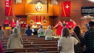 As the Wind Song -Chancel Choir ft Rhonda Hibdon, song leader & Ella Anderson, guitar - IUCC 5/24/26