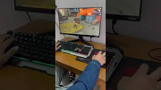 Free Fire keyboard mouse ⌨️ 🖱 📲 gameplay #ggmousepro2 #keyboard #handcam #viralvideo