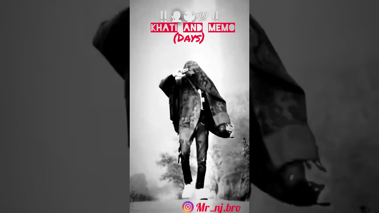 Watch (Days) KHATI AND MEMO #ekmotahathighumechala #sarbebhabantusukhinah on YouTube Watch (Days) KHATI AND MEMO #ekmotahathighumechala #sarbebhabantusukhinah on YouTube