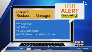 JOB ALERT: Whataburger seeks restaurant manager