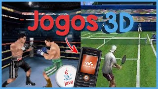 JOGOS 3D PARA CEULAR JAVA (jogos antigos de celular)