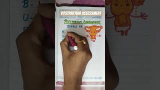 Postpartum Assessment,, #obs#obstetrics #medical #viralshorts #exam#preparation #share #trending