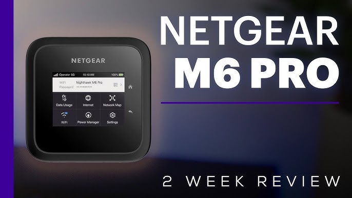  NETGEAR Nighthawk M6 5G Mobile Hotspot, 5G Router with