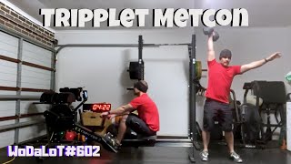 Get FIT FAST with This 3 Movement Home CrossFit Workout // WoDaLoT#602
