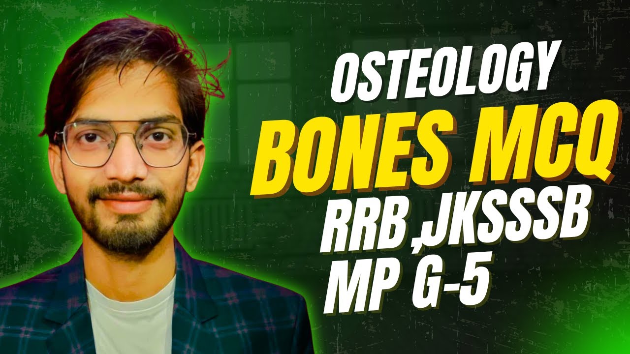 OSTEOLOGY II 50+ MCQ II PRADYUMN SIR