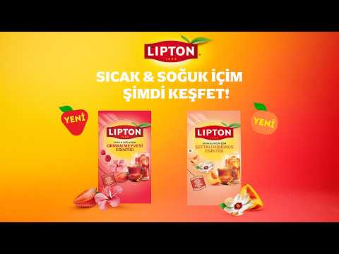 Lipton’dan Yeni Sıcak & Soğuk İçimle Tanış! 🍑🌱🍓