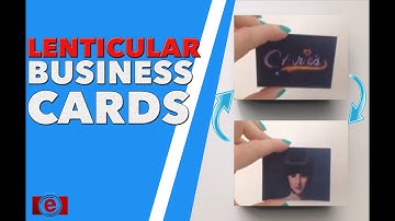 Lenticular Business Card Design | Flip Effect 3D Animated Cards by TwenT3