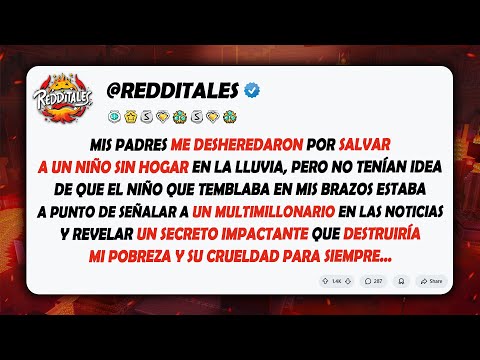 Mis padres me desheredaron por salvar a un niño sin hogar en la lluvia, pero no tenían idea de que…