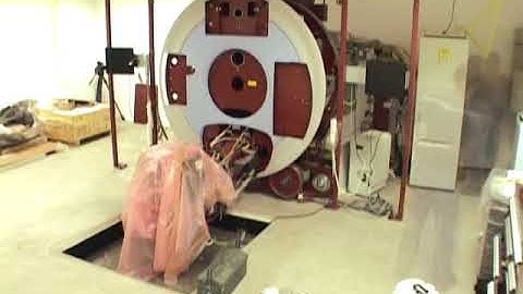 Elekta Linac Installation timelapse