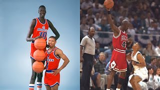 Muggsy Bogues the smallest NBA player in history