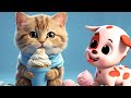 BINGO | Kitten | Nursery Rhymes | Baby Song | JugnuKids Baby Songs