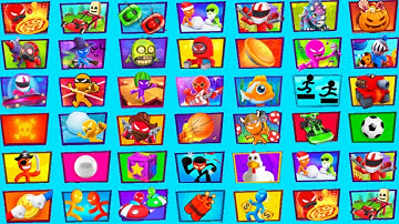 Stickman Party ALL MINIGAMES New Update 2022 Gameplay Walkthrough Mobile ( android / ios )