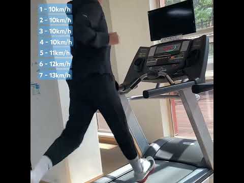 #러닝머신 #10km #달리기 #변속