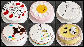 Decorate a beautiful set of simple and elegant cakes/Convenient and easy decoration