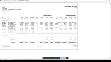 Understanding Reports In The Estimating Module In Sage 100 Contractor