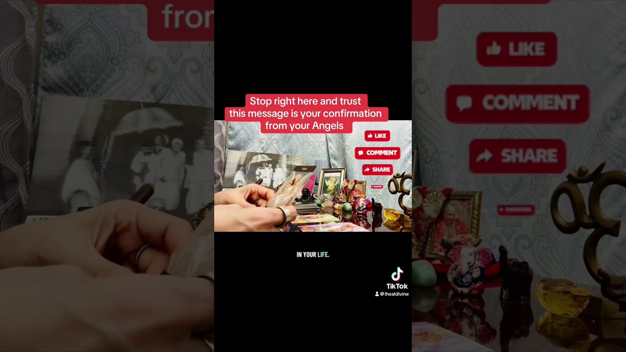 Trust this message is your confirmation from your Angels #tarot #tarotreading #angels 