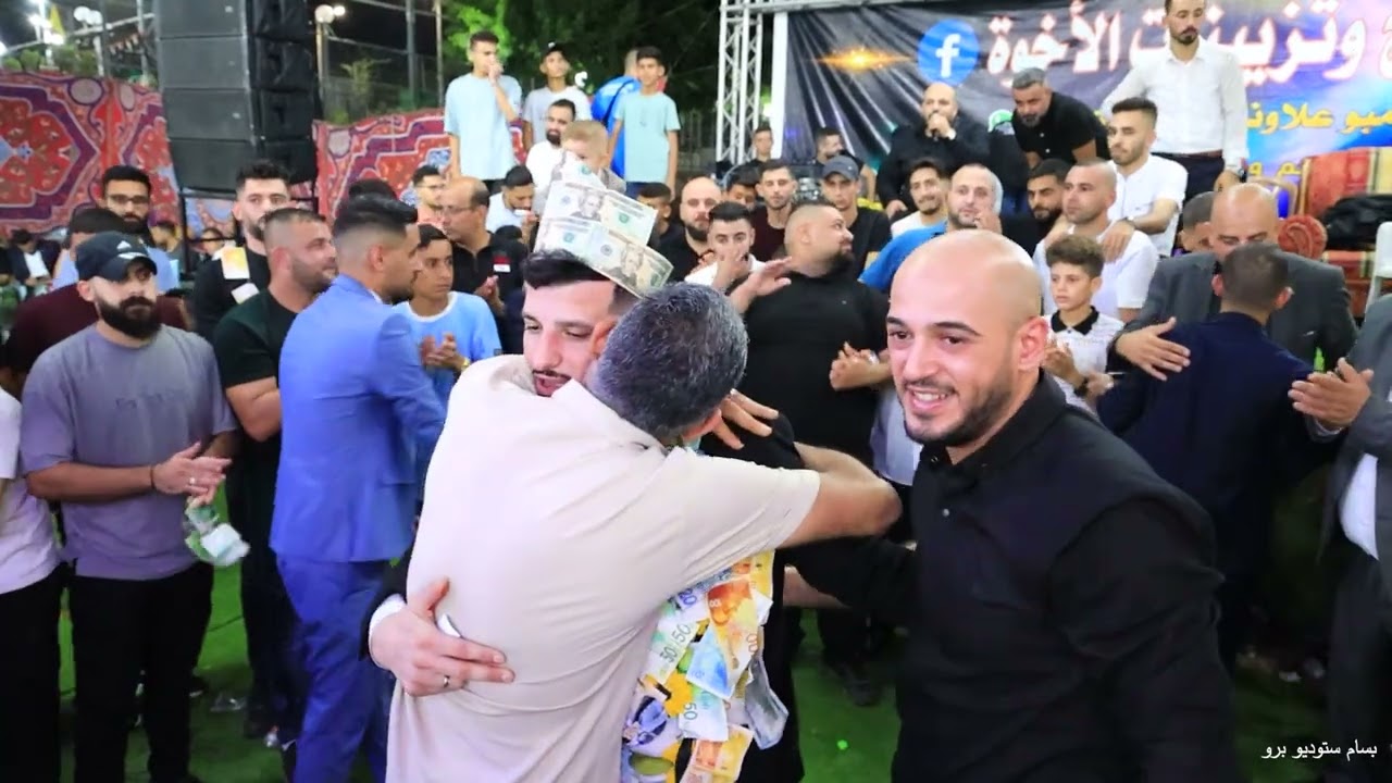 ثائر ظاهر عتيل-نقوط اصدقاء العريس والاقارب --الفنان يزن حمدان والفنان طارق ابو عليا- بسام ستوديو برو