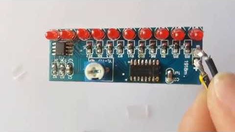 DIY NE555+CD4017 Running LED Flow LED Light Electronic Production DIY Kit Suite