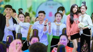TOÀN CẢNH ĐÁM CƯỚI NGƯỜI THÁI BẢN NƯA CHIỀNG LA THUẬN CHÂU SƠN LA - THU THẢO & VĂN THƯƠNG