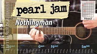 Pearl Jam - Nothingman | guitar lesson