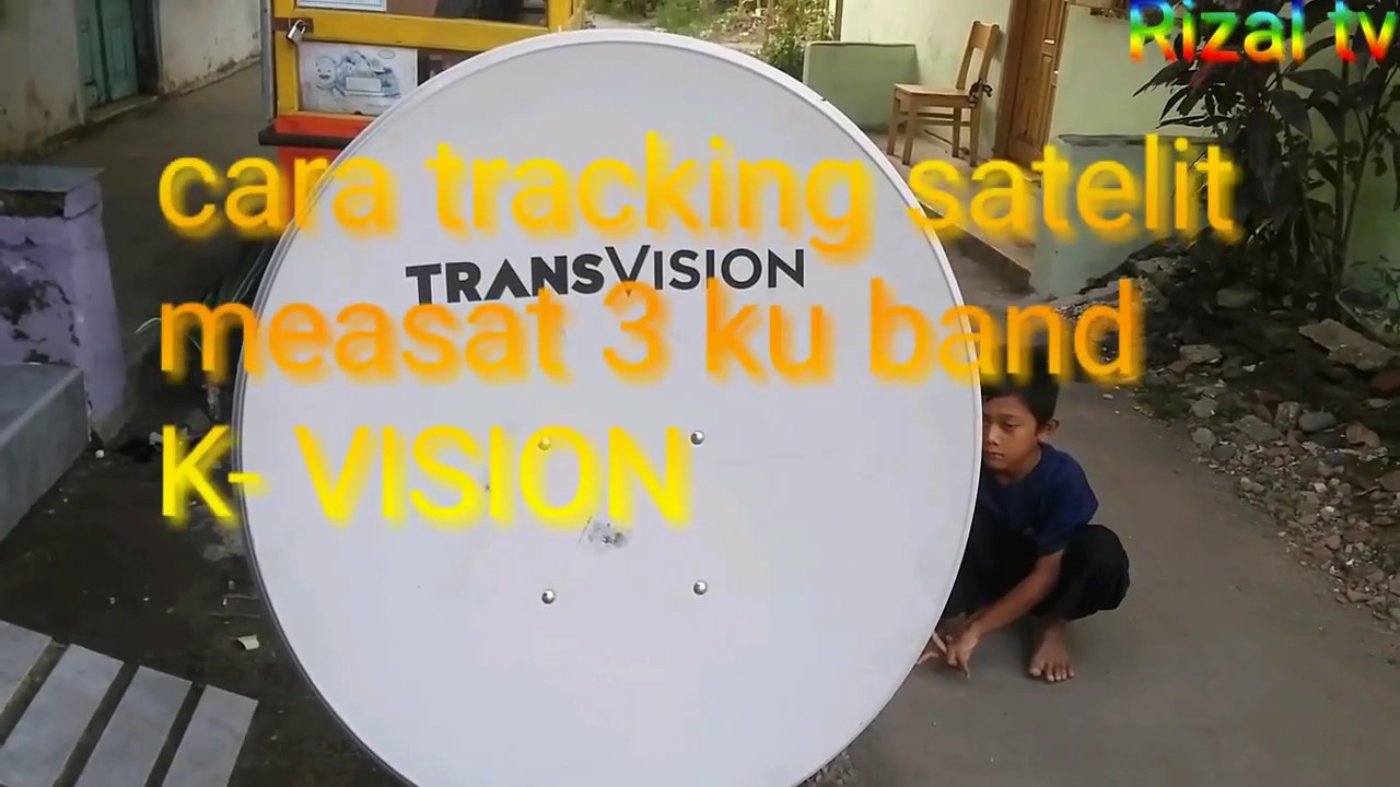 Cara tracking satelit measat 3a ku band.K vision gratis YouTube